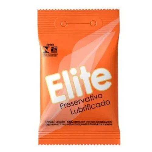 Preservativo Blowtex Elite Lubrificado 3 Unidades