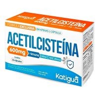 Acetilcisteína 600mg 16 cápsulas Katiguá