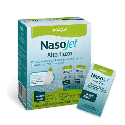 Nasojet Refil Alto Fluxo 30 Sachês 2.16g