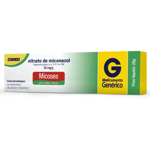 Nitrato de Miconazol Creme Dermatológico 20mg/g 28g Cimed