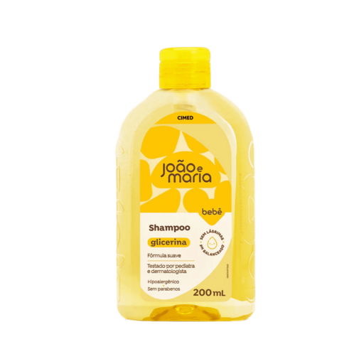 Shampoo Bebê Glicerina João e Maria 200ml