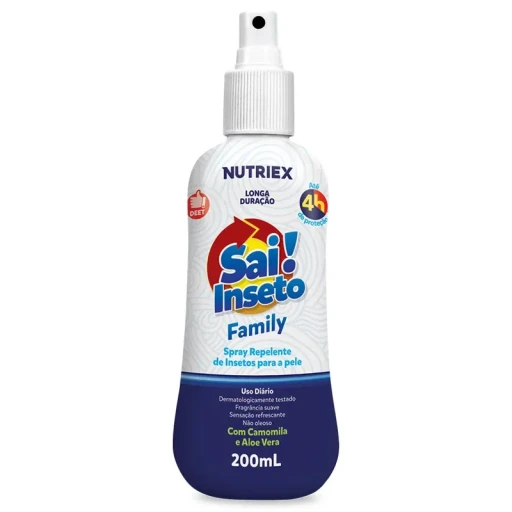 Repelente de Insetos Spray Sai Inseto Family Nutriex 200ml