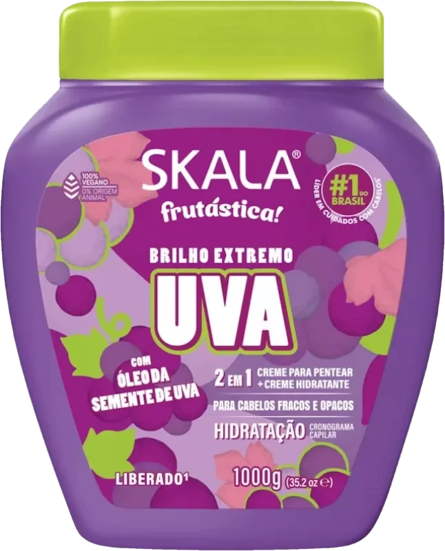 Creme de Tratamento Skala Frutástica Uva 1kg