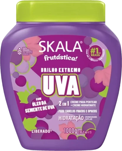 Creme de Tratamento Skala Frutástica Uva 1kg