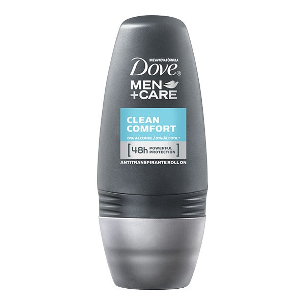 Desodorante Antitranspirante Roll On Dove Men Care Clean Comfort 50ml