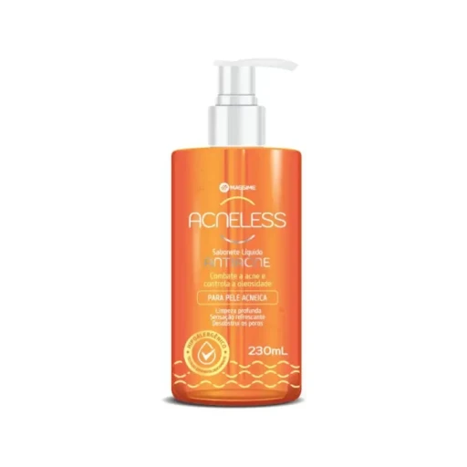 Sabonete Líquido Facial Acneless Massime 230ml