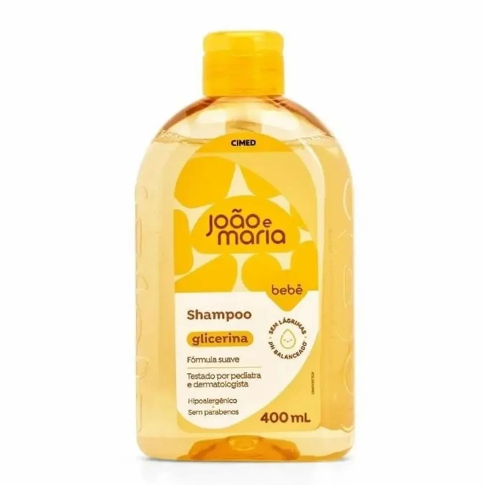 Shampoo João e Maria Baby Glicerina 400ml