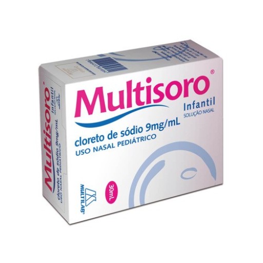 Multisoro Infantil 9mg + 0,1mg Solução Nasal 30ml