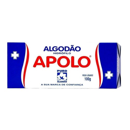 Algodão Hidrofílico Apolo 100g