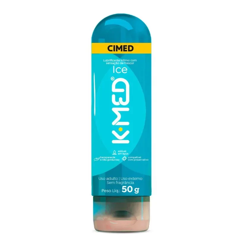 Gel Lubrificante Íntimo K Med Ice 50 g