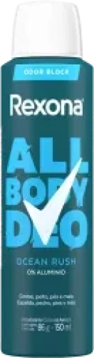 Desodorante Corporal Aerossol Rexona All Body Ocean Rush 150ml