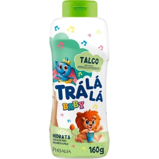 Talco Trá Lá Lá Baby Aloe Vera 160g