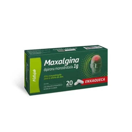 Maxalgina 1g 20 Comprimidos