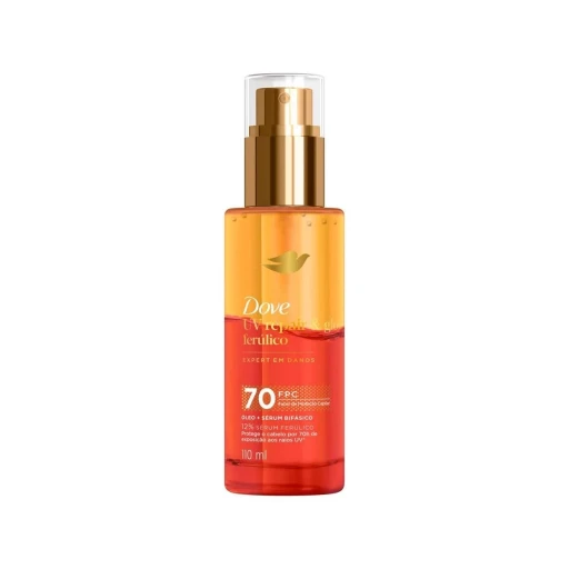 Dove Óleo Sérum Bifásico UV Repair Glow com Ferúlico 110ml