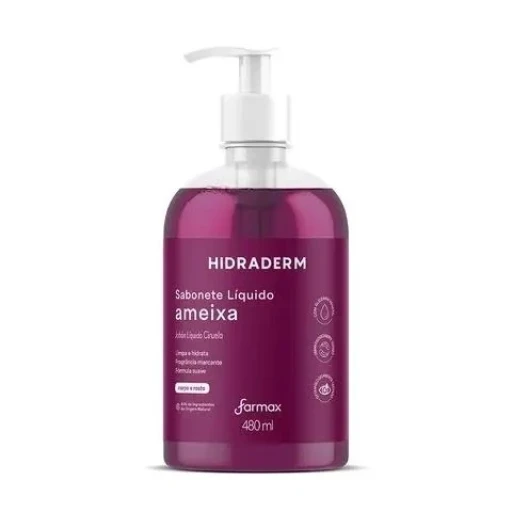 Sabonete Líquido Hidratante Hidraderm Ameixa 480ml