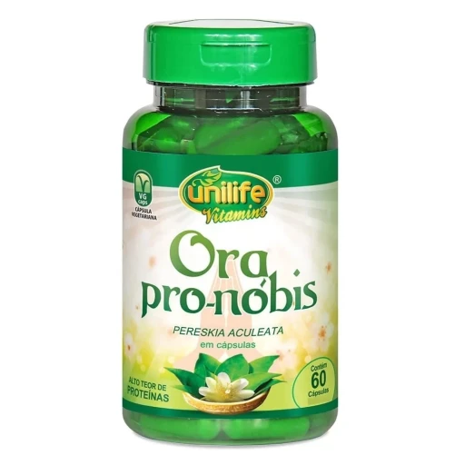 Ora Pro Nobis 60 Cápsulas Santa Raiz Suplemento