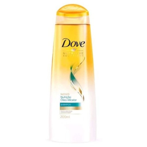 Shampoo Dove Nutrição Óleo Micelar 200ml