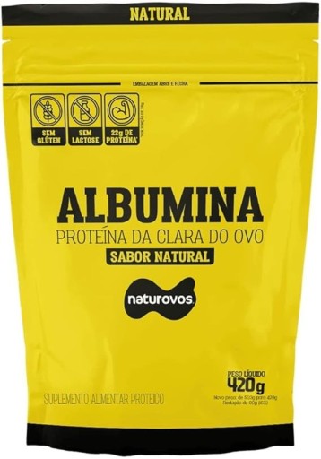 Albumina Naturovos Chocolate 420g