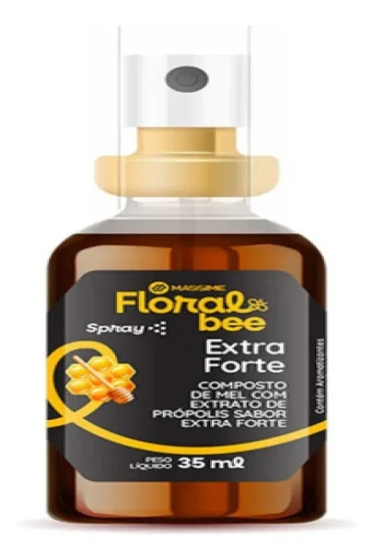 Extrato de Própolis Extra Forte Spray 35ml Sabor Menta Floralbee