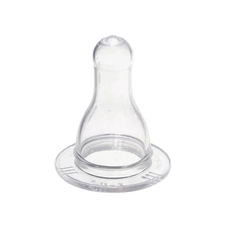 Bico de Mamadeira Silicone Redondo Pepeta