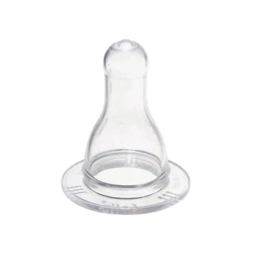 Bico de Mamadeira Silicone Redondo Pepeta