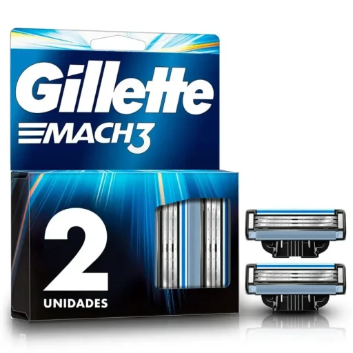 Refil Gillette Mach3 2 Unidades