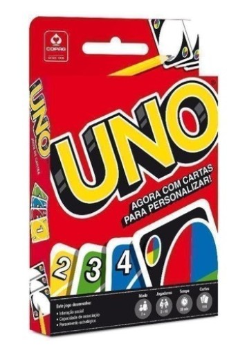 Jogo de Cartas Uno Copag 114 Cartas