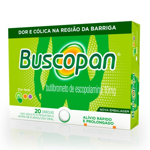 Buscopan 10mg 20 Drágeas