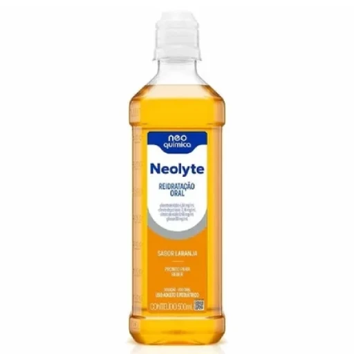 Neolyte Solução de Reidratação Oral Sabor Laranja 500ml