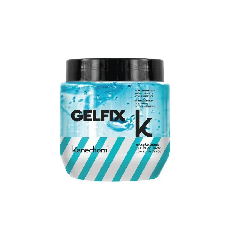 Gel Fix Kanechom Azul 230g Brilho Molhado