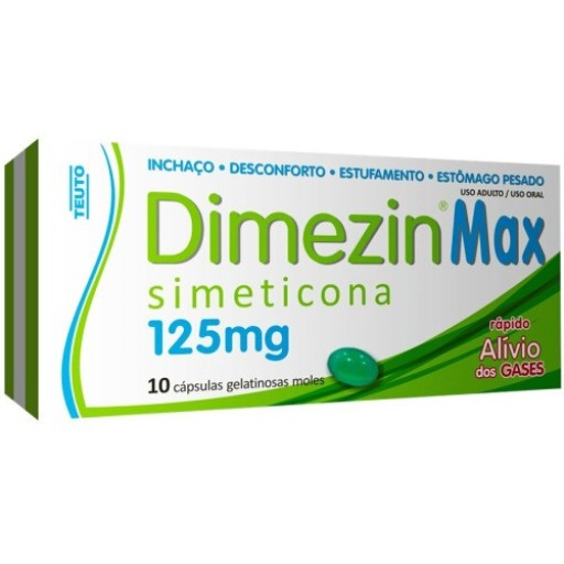Dimezin 125mg 10 Cápsulas Teuto