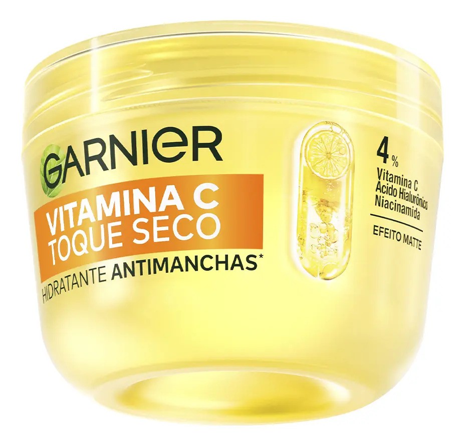 Gel Creme Hidratante Facial Antimanchas Toque Seco com Vitamina C Garnier 85g