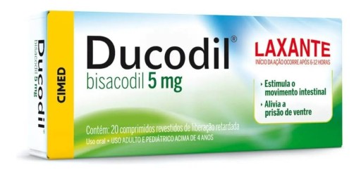 Ducodil 5mg 20 Comprimidos Revestidos