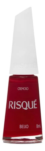 Esmalte Cremoso para Unhas 8ml Vermelho Love Risqué