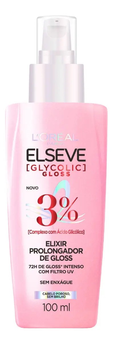 L'Oréal Paris Elseve Sérum Capilar Glycolic Gloss 100 ml