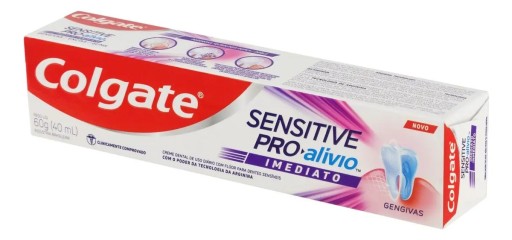 Creme Dental Colgate Sensitive Pro-Alívio Imediato para Gengivas 60g