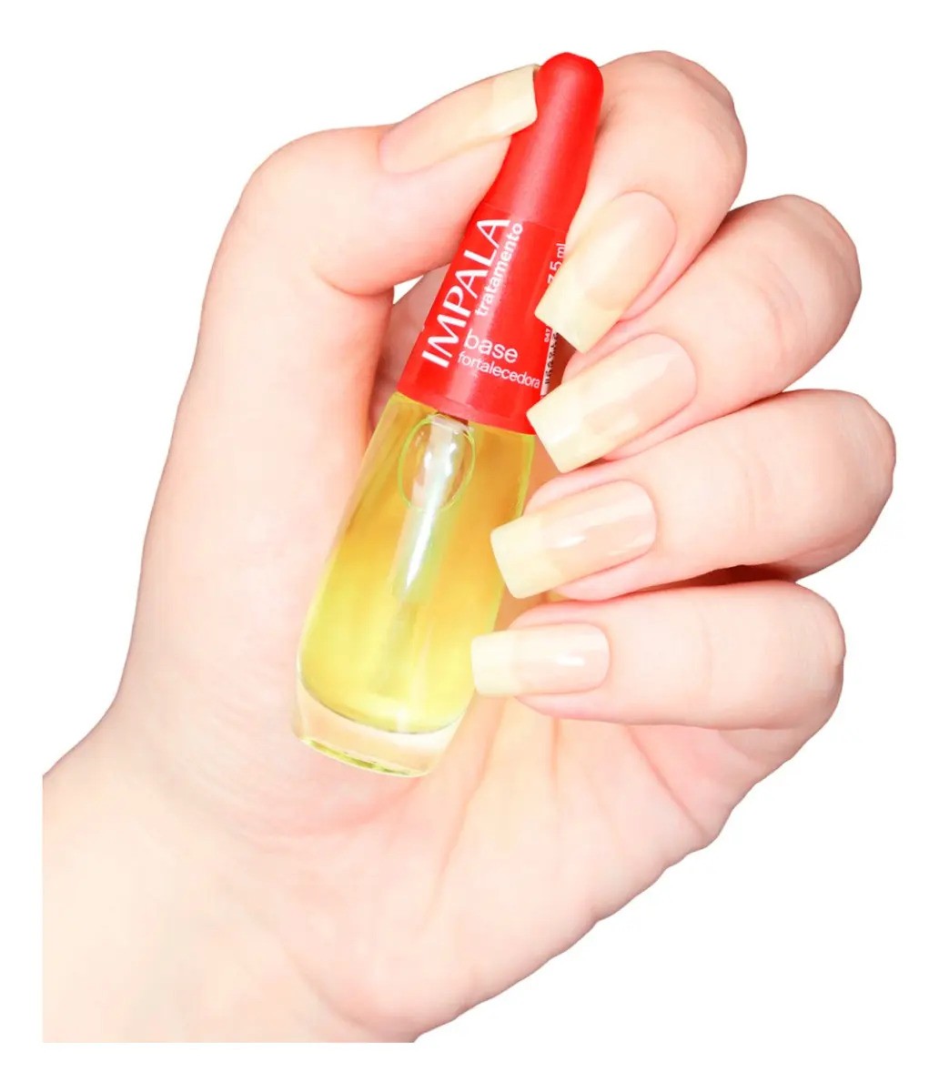 Esmaltes Impala Base Fortalecedora 7,5ml Cor base fortalecedora