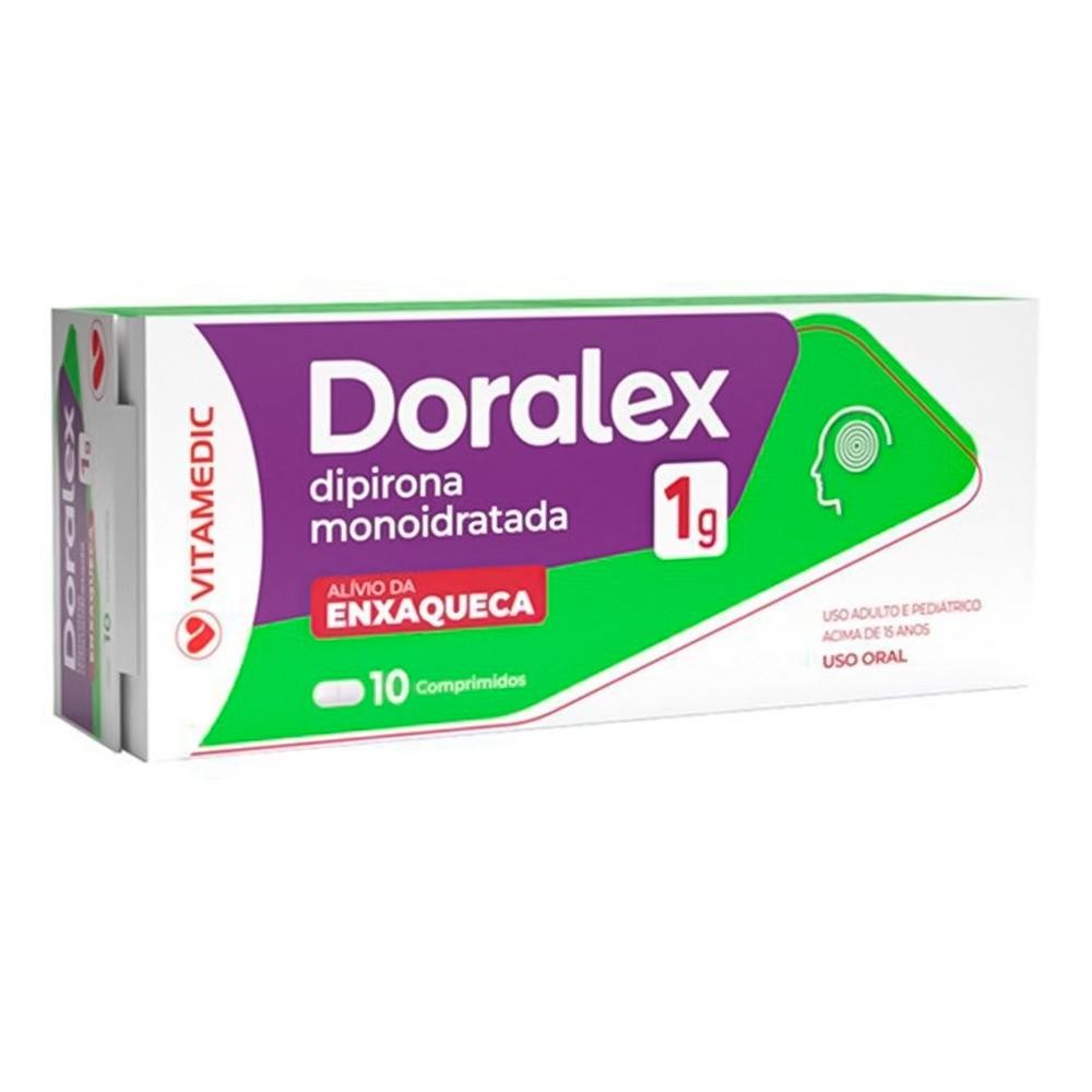 Doralex 1g 10 Comprimidos Vitamedic