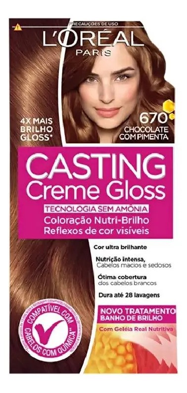 Tintura Casting Creme Gloss 6.7