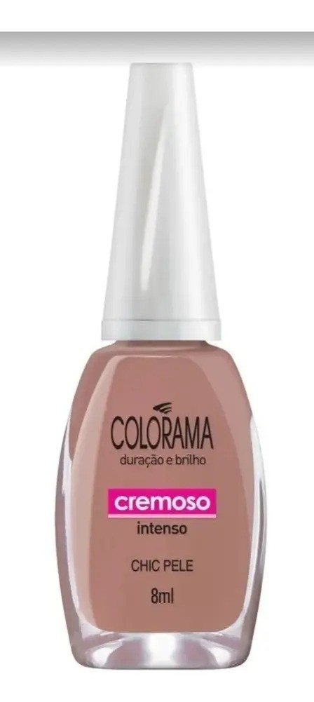 Esmalte Colorama Cremoso Bege Rosado - Longa Duração - Secagem Rápida