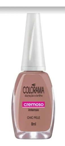 Esmalte Colorama Cremoso Bege Rosado - Longa Duração - Secagem Rápida