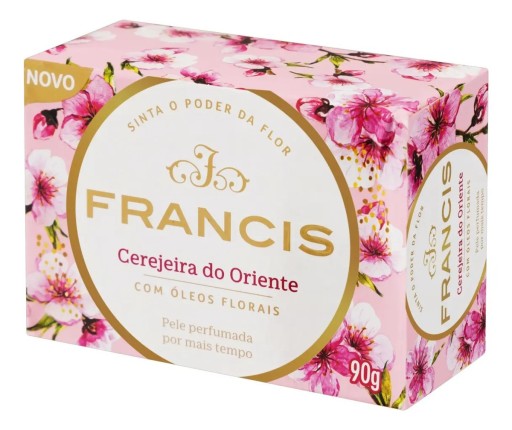 Sabão em barra Francis Cerejeira do Oriente de 90 g