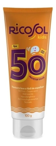 Protetor Solar Kids Protetor Infantil Ricosol Fps 50 100g