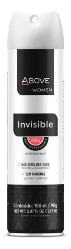 Antitranspirante Invisible 150ml Above Women