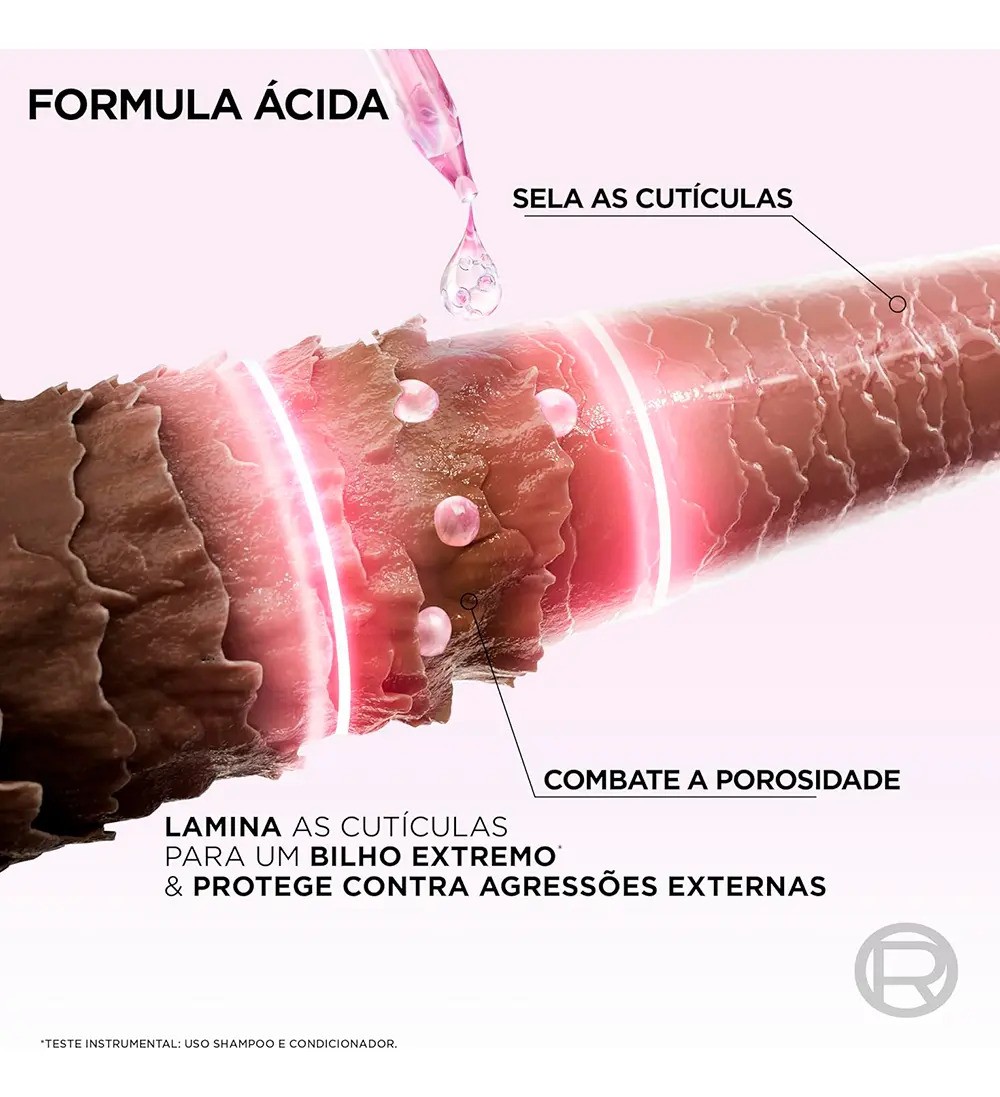 Acidificante Capilar Glycolic Gloss - Elseve - 200 ml