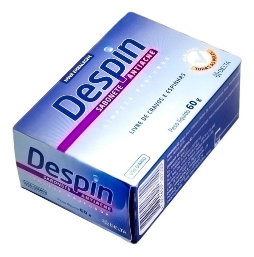 Sabonete Antiacne Limpeza Profunda Pele Despin Delta 60g