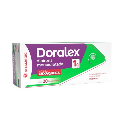 Doralex 1g 20 Comprimidos Vitamedic
