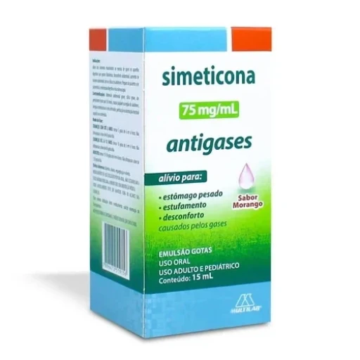 Simeticona 75mg/mL Gotas 15ml Multilab