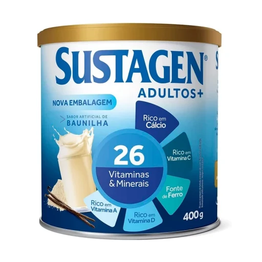 Complemento Alimentar Sustagen Baunilha Adultos+ 400g