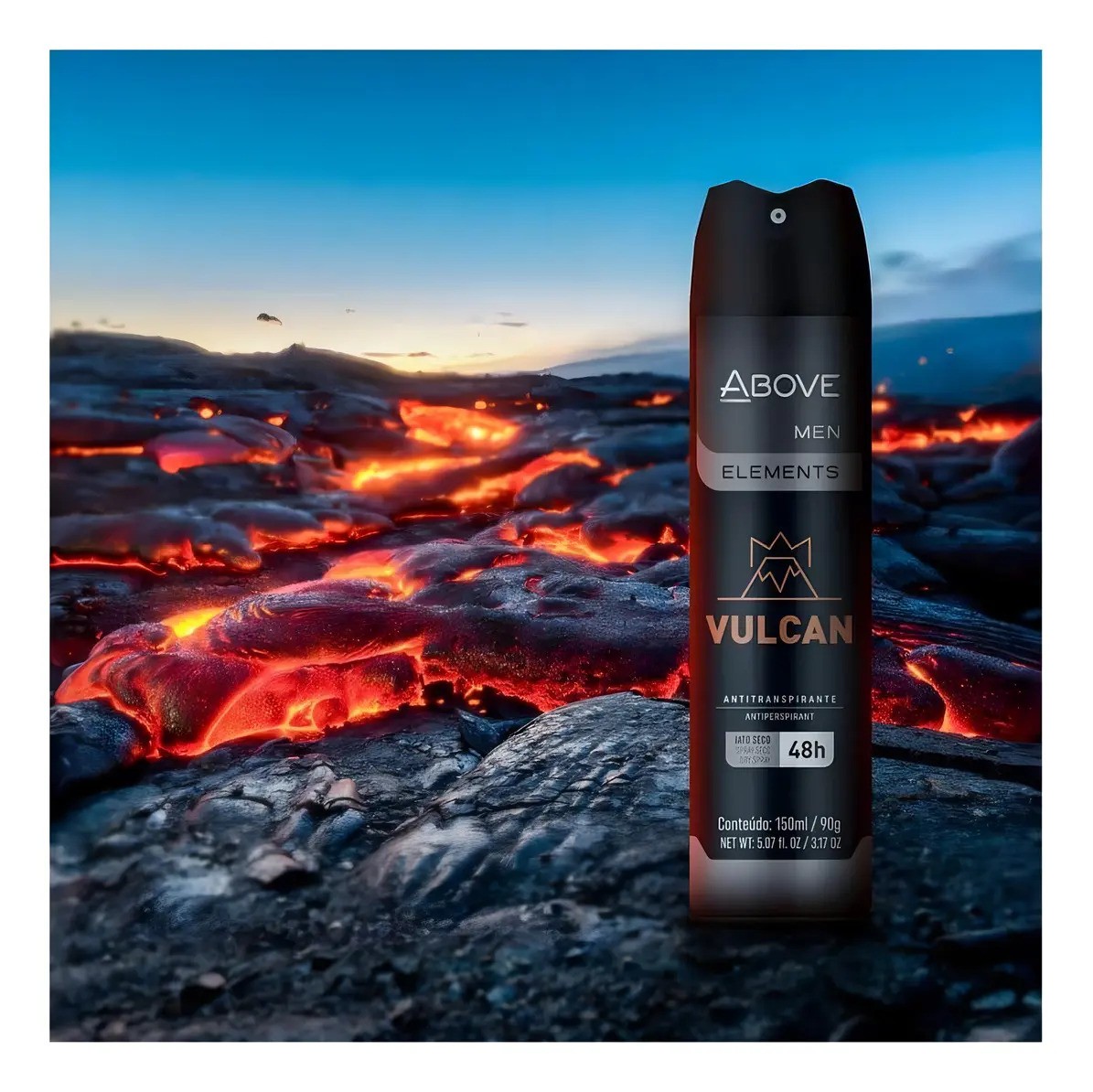 Antitranspirante Vulcan 150ml Above